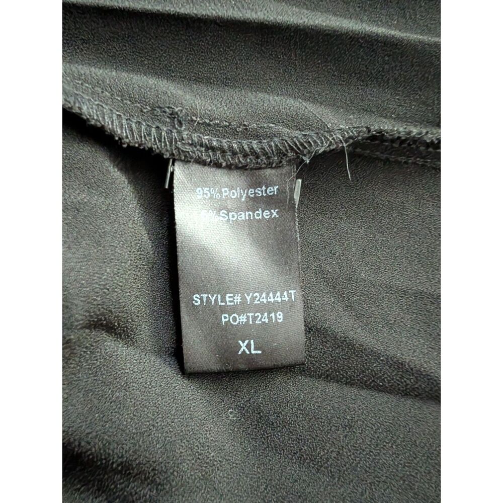 Tuckernuck Black Crepe Tate Dress Long Sleeve, XL (C3) - Picture 4 of 7
